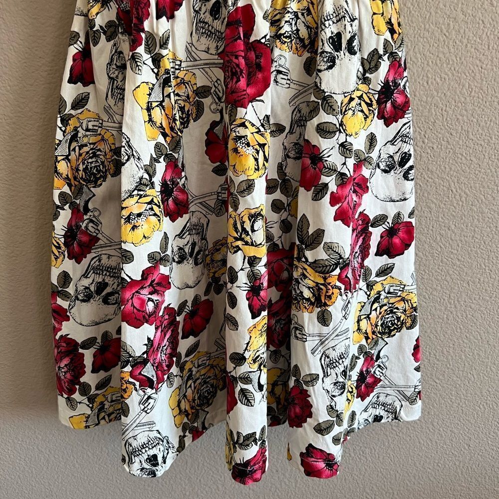Hot Topic Skulls & Roses Mini Dress - Picture 5 of 8